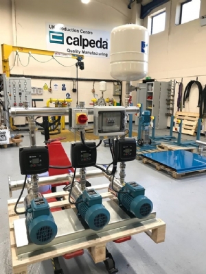 Bơm Ly Tâm Trục Ngang Calpeda MXH 406/A